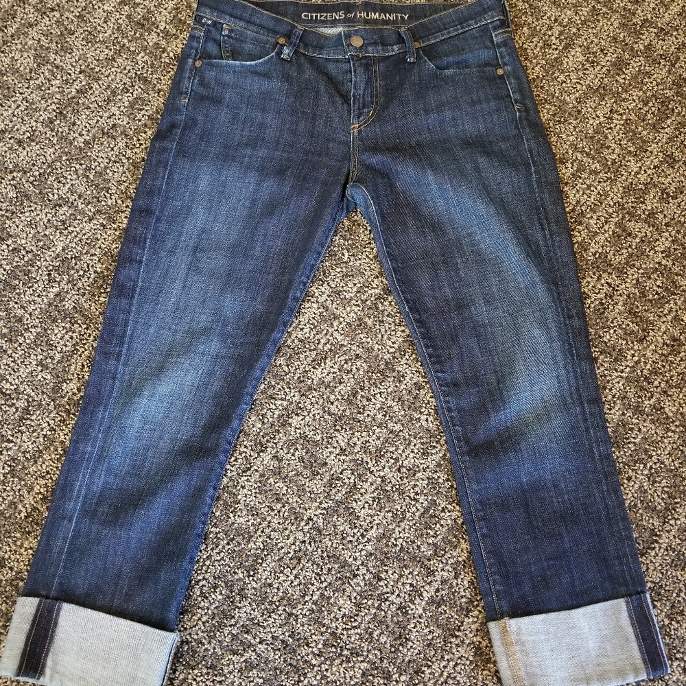 EUC Citizens of Humanity Dani cropped jeans